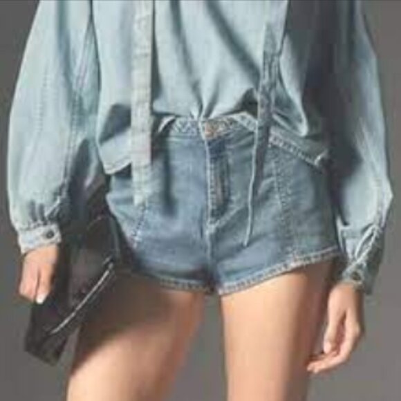 Brand New Pilcro Low-Rise Micro Shorts - Picture 3 of 7